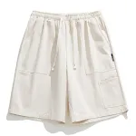 Shorts de trabajo de verano para hombre, delgados y deportivos, pantalones casuales transpirables y cómodos ideales para actividades al aire libre y uso diario. — foto 11