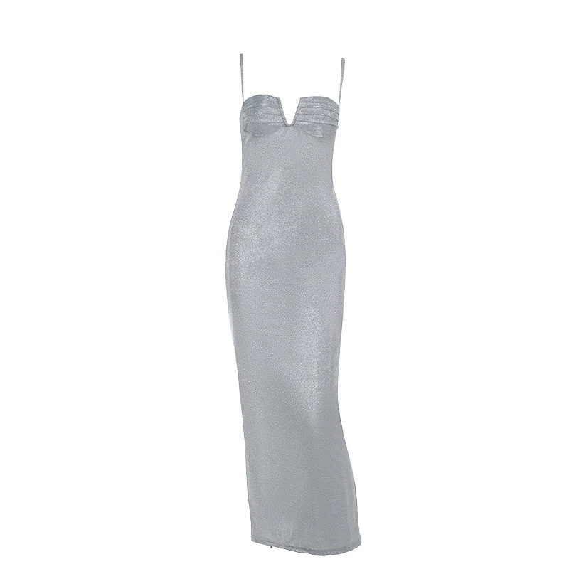 Title 4, Socialite Style Elegant Slim-fit Pleated Chest ...