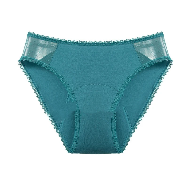 Sexy damesondergoed van kant, wasbaar en lekvrij. Comfortabel en beschermend voor de hele dag. Voel je zelfverzekerd! — foto 6