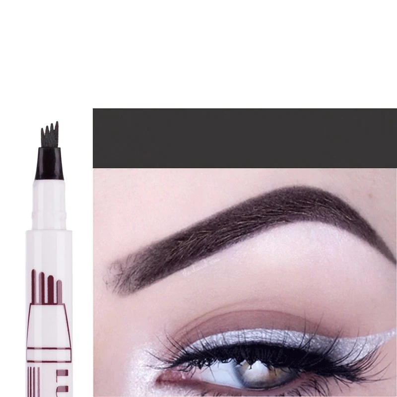 Title 3, Bifurcated Four-Head Water-Based Liquid Eyebrow...