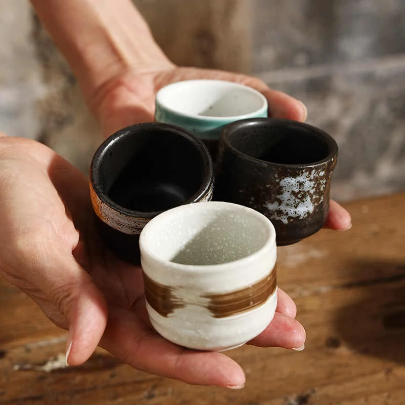 Title 4, Juego de sake de porcelana japonesa creativa pa...