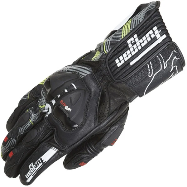 Title 6, Motorradhandschuhe mit Hartschalen-Schutz für F...