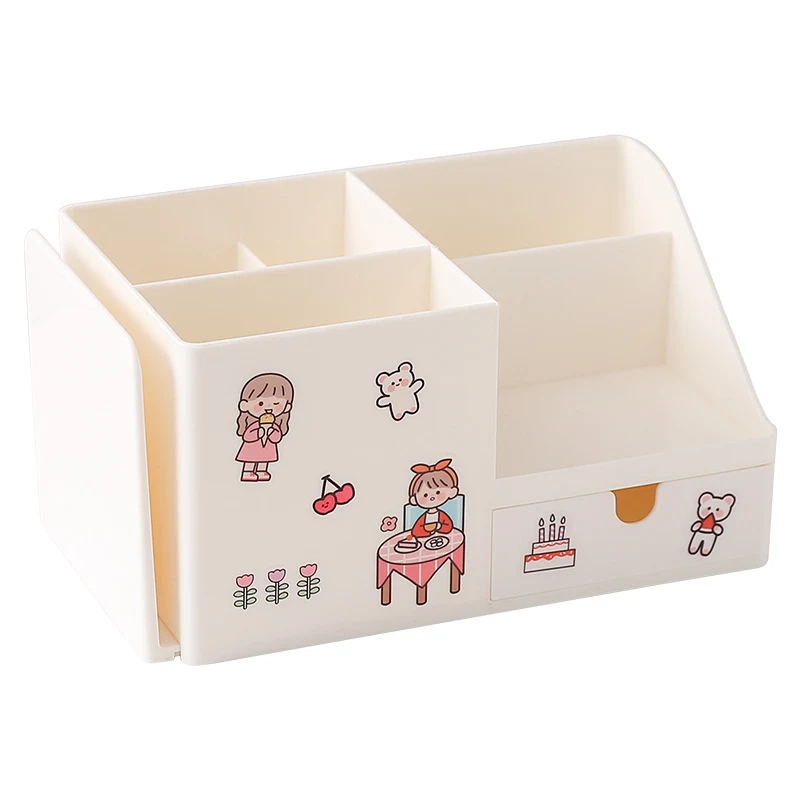 Title 1, Creative Fashion Student Cute Desktop Storage P...