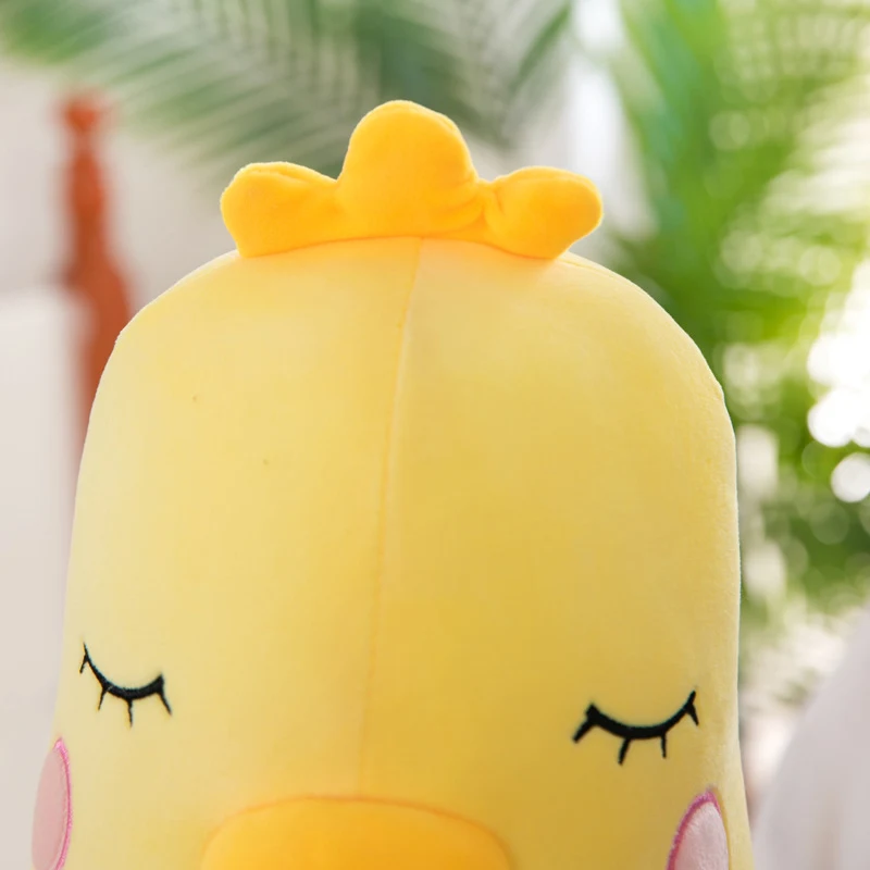 Title 1, Adorable Cute Yellow Chick Pillow With Long Leg...
