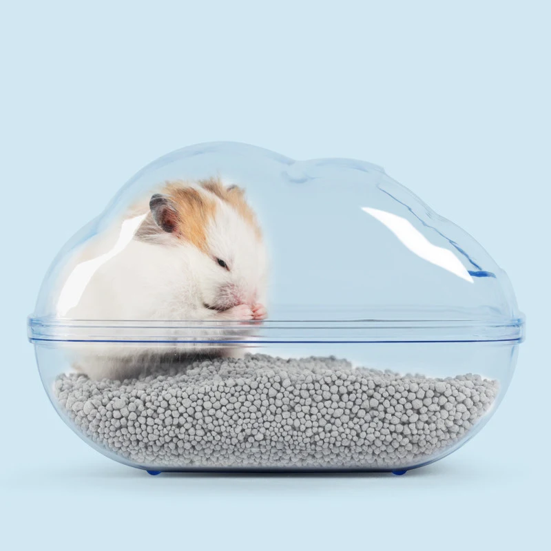 Hamster Cloud Bathroom Toilet Dual-Purpose Bathtub Provides a convenient and clean space for your hamster's bathing and — photo 14
