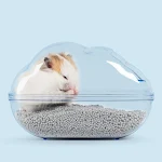 Hamster Cloud Bathroom Toilet Dual-Purpose Bathtub Provides a convenient and clean space for your hamster's bathing and — photo 14