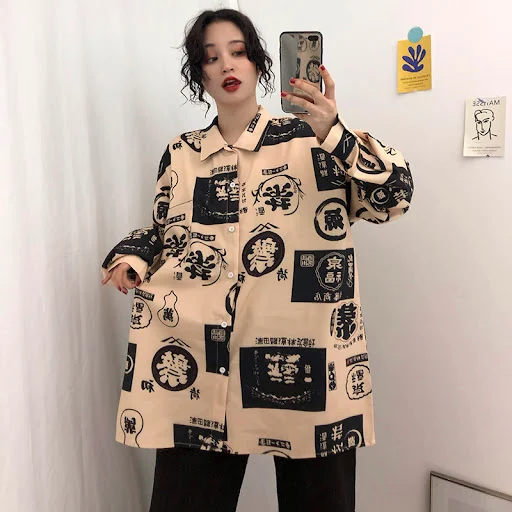 Title 3, Streetwear Harajuku ladies shirts for a unique ...