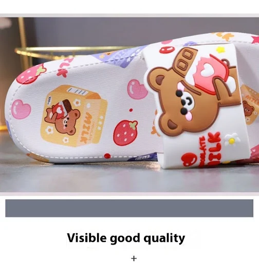 Title 5, Cartoon Thick Flip-flops for Home Indoor use, N...