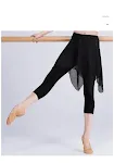 Ropa de práctica de ballet para mujer adulta Culottes de danza Disfruta la libertad de movimiento con estos culottes perfectos para tus clases. — foto 4