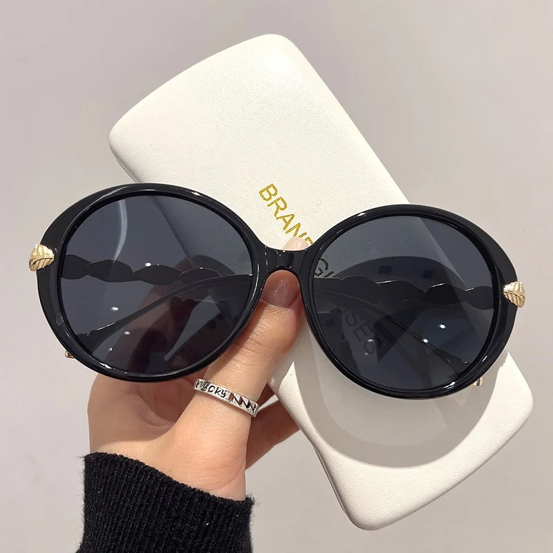 Title 1, Sunglasses Womens Concave Shape Street Style S...
