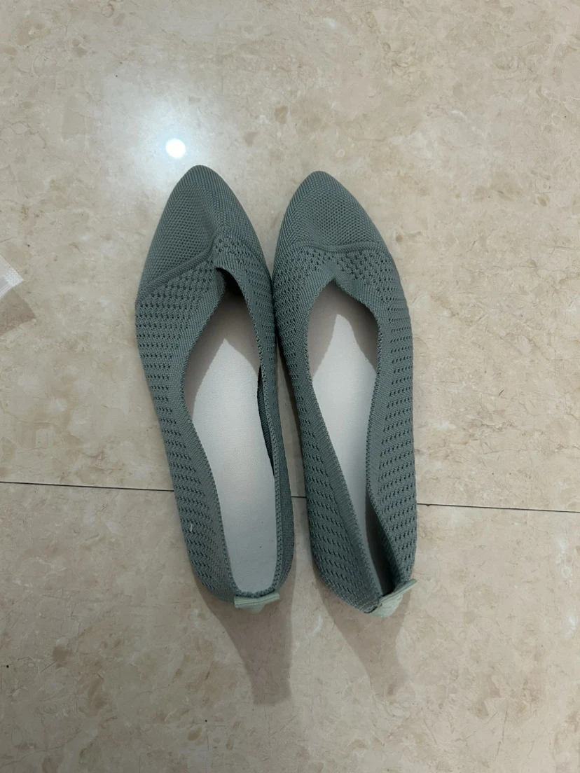 Title 16, Scarpe basse taglie forti tinta unita con punta...