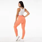 Leggings de Yoga Fitness Sem Costura com Push-Up, Design Vazado, Modelam o Corpo, Conforto e Liberdade nos Exercícios — foto 9