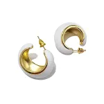 Gold White