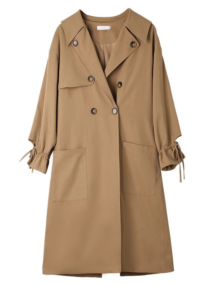 Cappotto piccolo da uomo Donna Giacca antivento kaki. Leggera e resistente, perfetta per proteggersi da vento e pioggia con stile e praticità. — foto 3