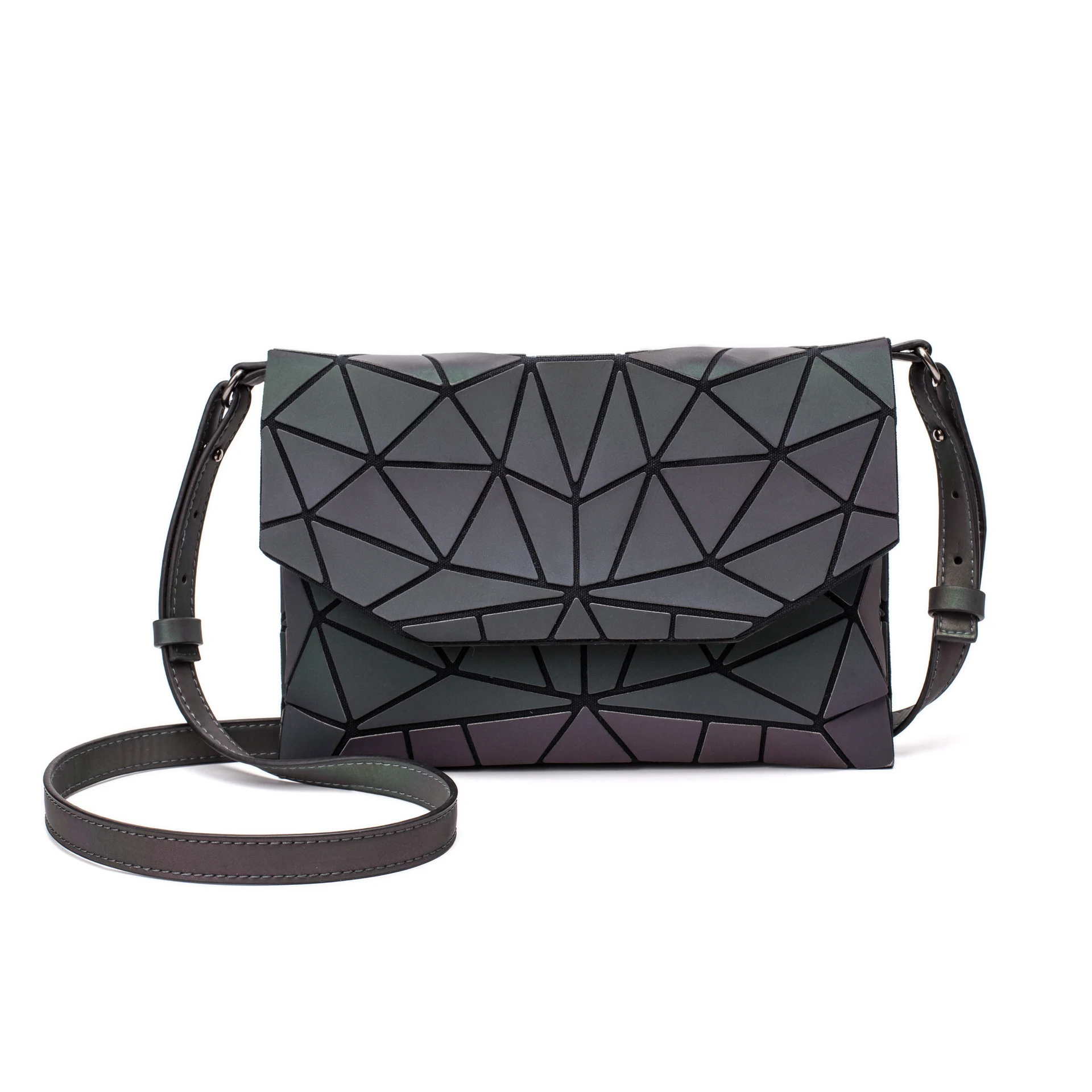 Title 3, Bolsa Diagonal Feminina Quadrada Pequena Diaman...