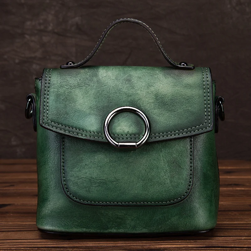 Title 3, Head Layer Cowhide Rub Color Multifunctional Di...
