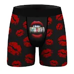Cueca Estéril com Impressão Digital Masculina, Sexy Boca, Conforto, Roupa Íntima Higiênica e Atraente. — foto 3