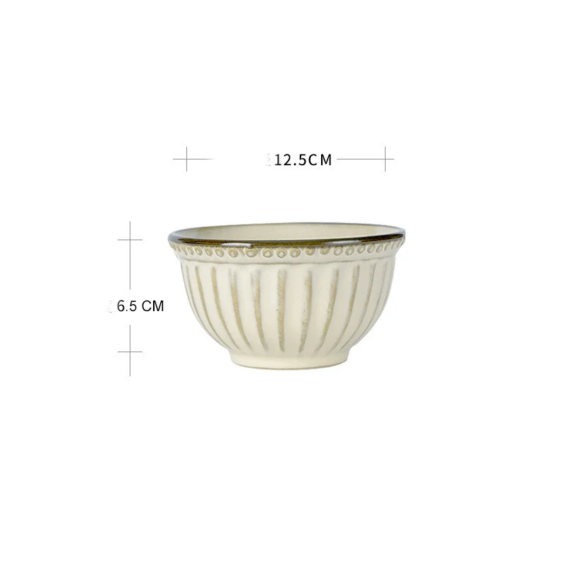 Title 12, Simple Ceramic Dish and Tableware Combination f...