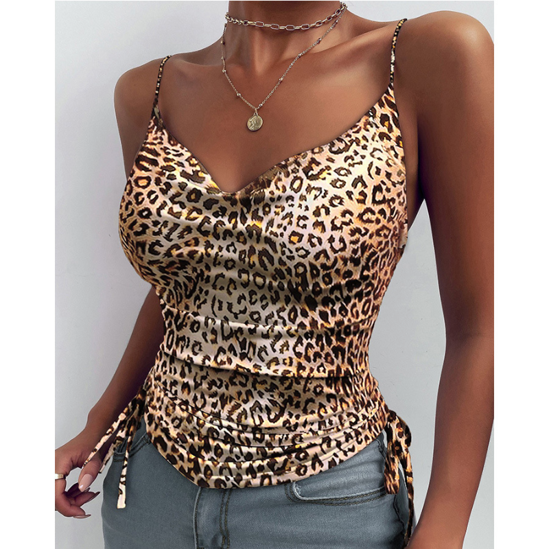 Women's Spaghetti Strap Tops V-neck Camisole Shirts Summer Clothes. Stay cool and stylish with these lightweight and ver — photo 7