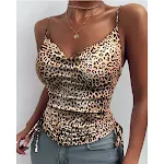 Women's Spaghetti Strap Tops V-neck Camisole Shirts Summer Clothes. Stay cool and stylish with these lightweight and ver — photo 7
