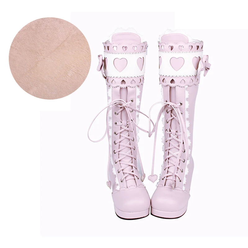Title 2, Tall Lolita Princess Boots for a fairytale look...