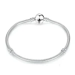 Pulseira feminina fashion com cabeça redonda simples e banhada, um acessório elegante e discreto para complementar seu visual. — foto 4