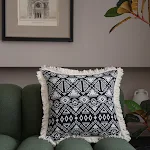 Capas de almofada para sofá Jacquard Multicolor, adicione cor e elegância à sua sala com estas capas macias e fáceis de combinar. — foto 9