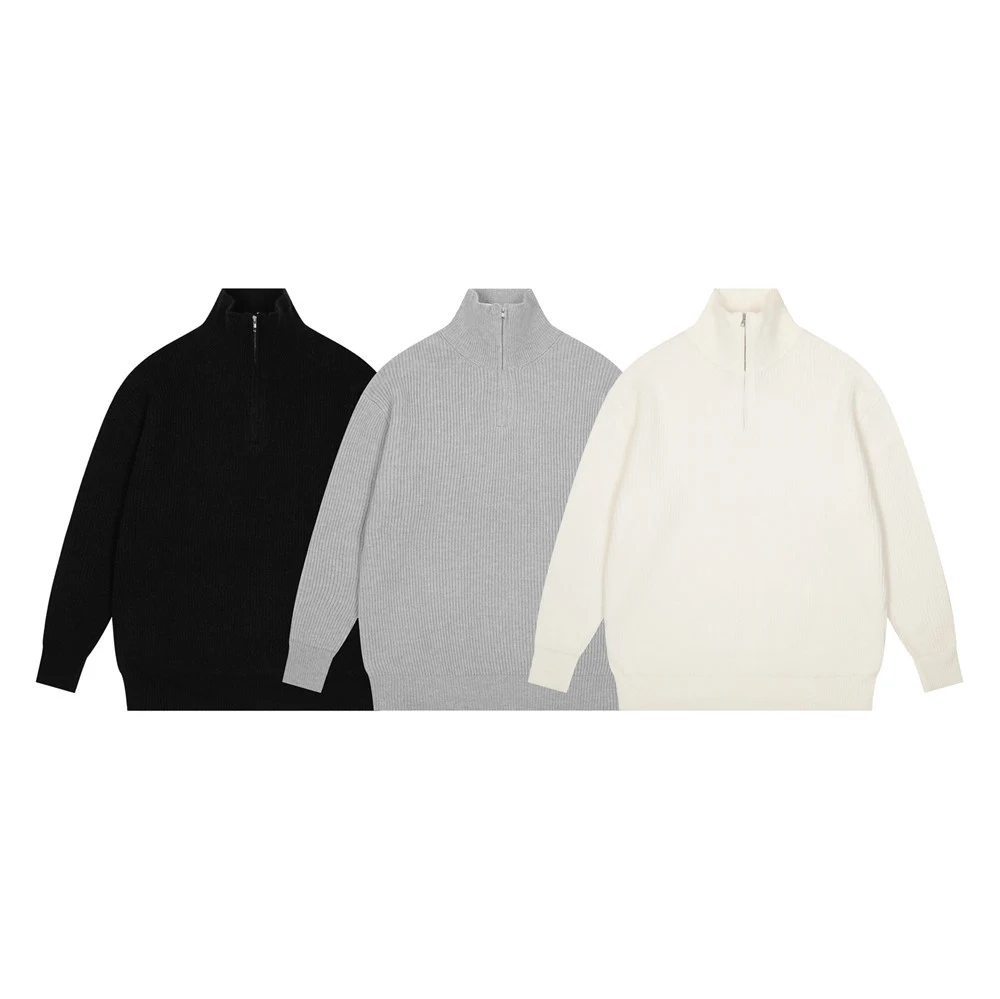Title 14, Heren Fashion All-matching Loose Casual Sweater...