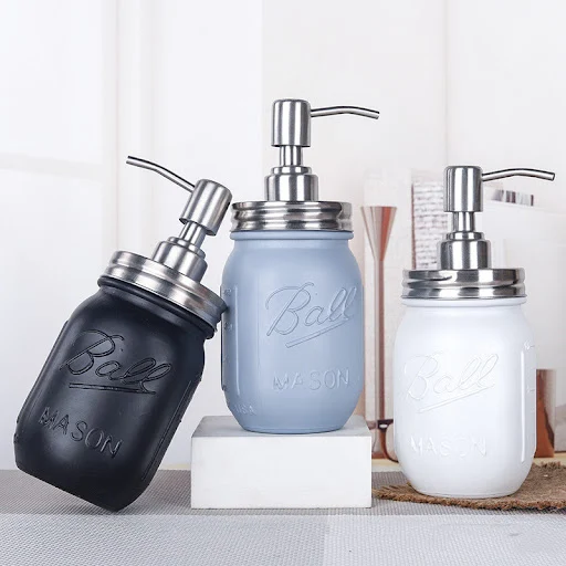 Title 4, Glass Disposable Hand Sanitizer Bottle — Stylis...