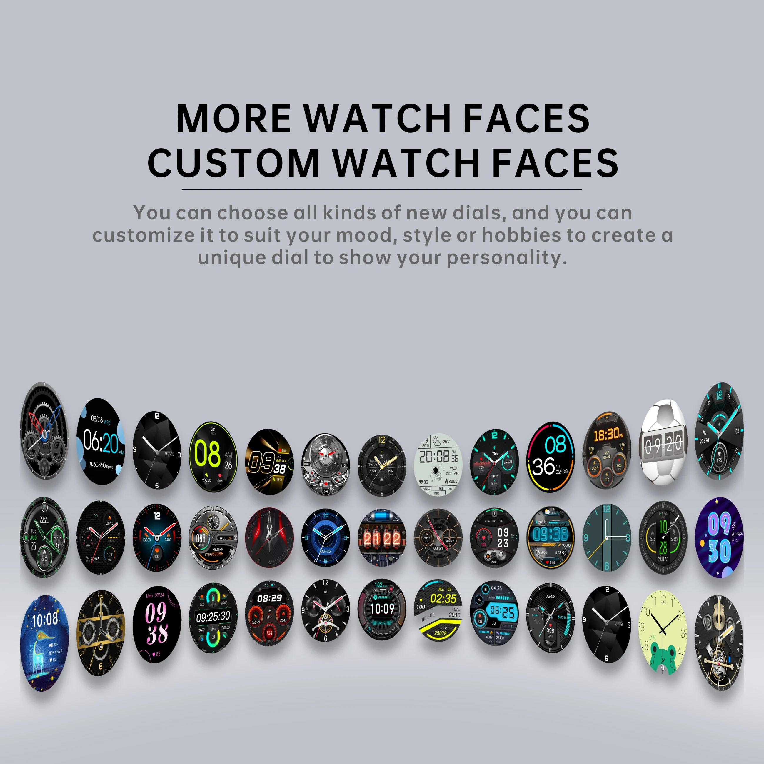 Title 4, Bluetooth HD Call Smartwatch with Body Temperat...