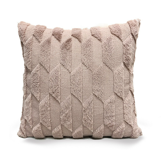 Capa de almofada de sofá de cor sólida e pelúcia para sala, macia e aconchegante, perfeita para decorar e aumentar o conforto do seu lar. — foto 31