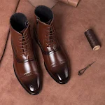 Brock Martin high top boots for men, designed for style and comfort. Perfect for everyday wear, featuring a durable sole — photo 7