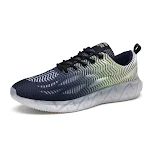 Tênis de Corrida Trend Mesh Estudante Calçados Esportivos Masculinos Sapatos Juvenis Modernos Atacado Conforto e Estilo para Academia e Dia a Dia — foto 4
