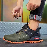 Tênis de Trekking Plus Size Masculino Resistente a Desgaste Antiderrapante Calçado Esportivo para Atividades ao Ar Livre Conforto e Segurança — foto 15