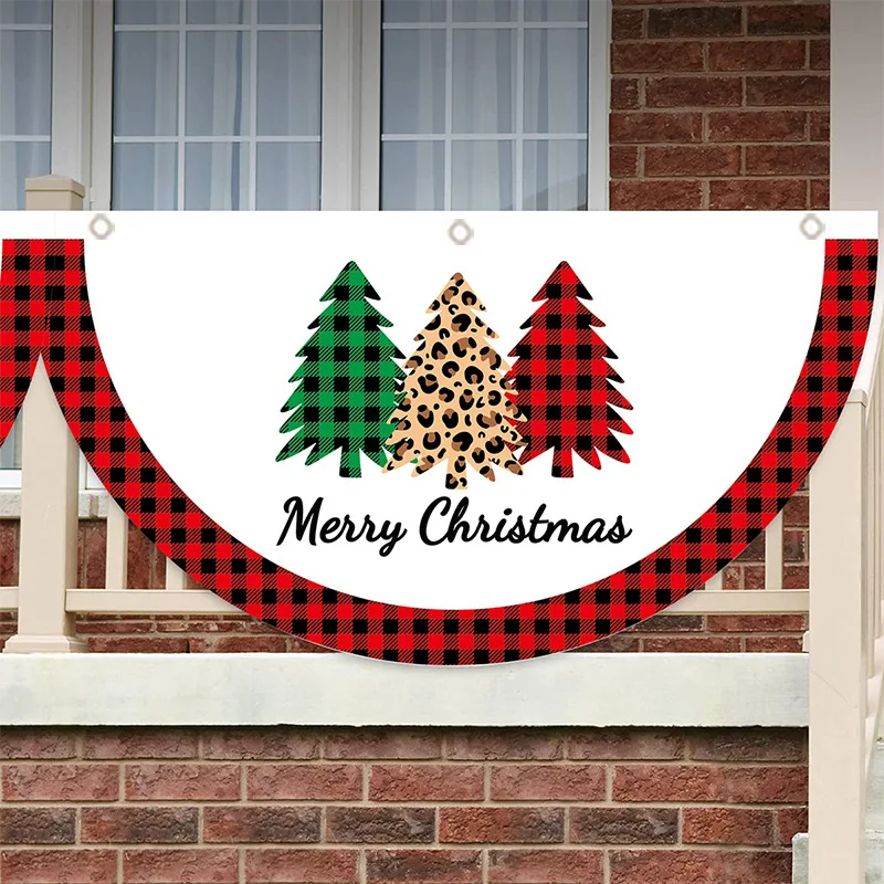 Title 6, Outdoor Fan-shaped Flag Decorative Pendant Adds...