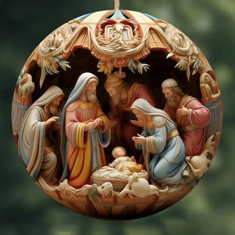 Kreativer Weihnachts-Acryl-Autoanhänger Stilvolle Dekoration Festliche Stimmung Langlebiges Design Perfektes Geschenk für Weihnachten. — foto 8