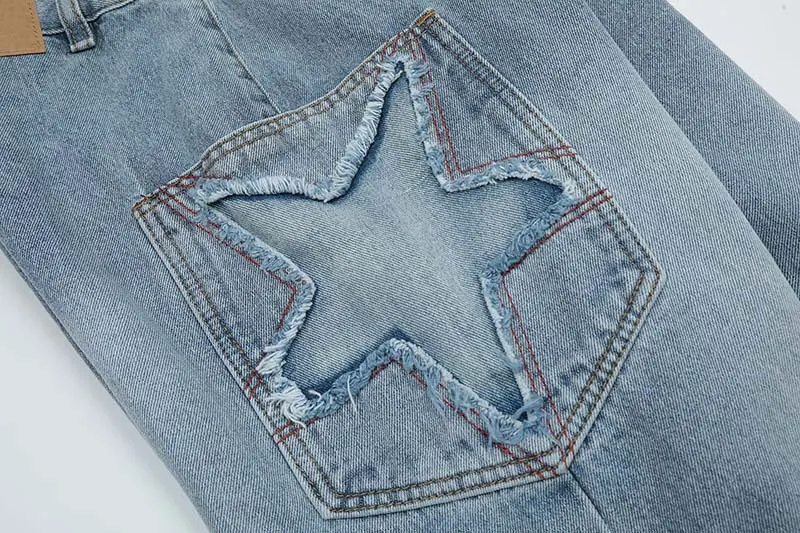 Men's Street American Retro Jeans Comfortable Durable Perfect for Everyday Wear Classic Design Stylish Jeans Urban Style — photo 12