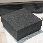 Shiny black