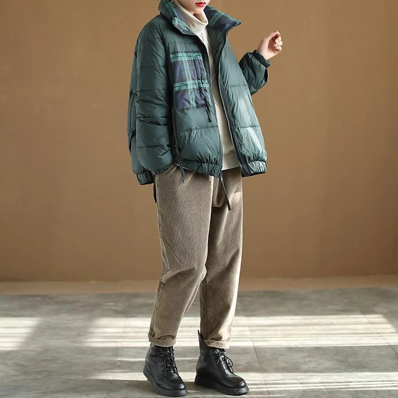 Title 4, Damen Winter Daunenjacke mit Stehkragen, leicht...