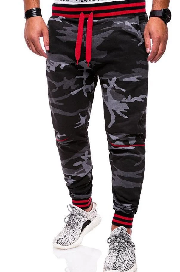 Large Size Casual European And American Camouflage Sweatpants. Comfortable and stylish for everyday wear. Relaxed fit fo — photo 4