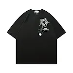 Spider Web Puff Print T-Shirt für Männer und Frauen. Kurzarmshirt mit einzigartigem Spinnennetz-Design. Bequem und stilvoll. Perfekt für den Alltag. — foto 2