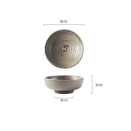 Title 2, Handmade rough pottery snack plate tableware. R...