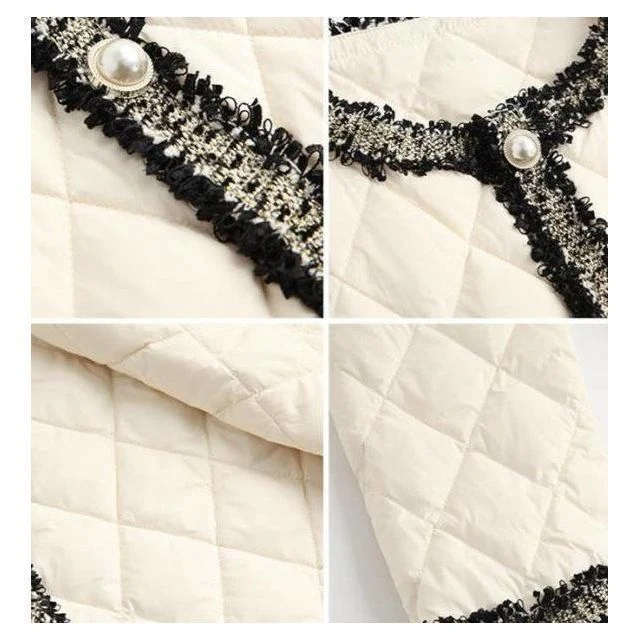 Title 2, Lightweight Mid-length Padded Jacket Womens Qu...