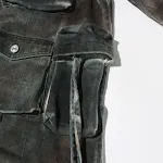 Jaqueta solta estampada e versátil para uso externo. Combine com tudo, perfeita para um visual moderno e confortável. Use já! — foto 10