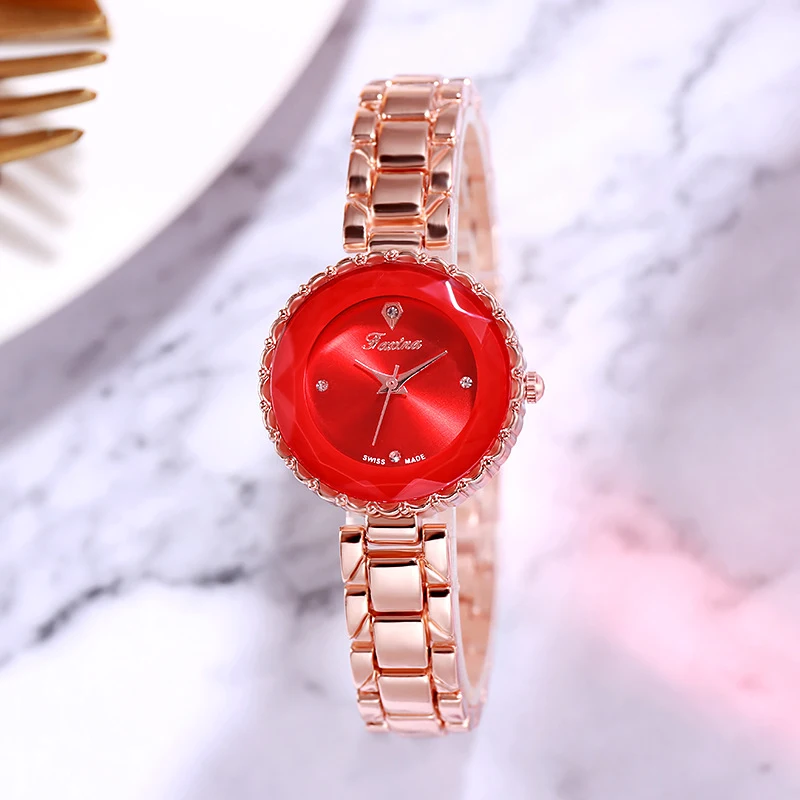 Relógio feminino de quartzo à prova d'água. Elegância e durabilidade para você. Ideal para uso diário, esportes e ocasiões especiais. — foto 5