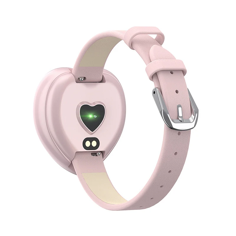 Frecuencia cardíaca Monitoreo de la salud de la salud de los mensajes inteligentes Reloj de mujeres — foto 4