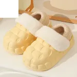 Yellow wrap heel