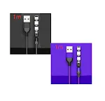 Black and Purple