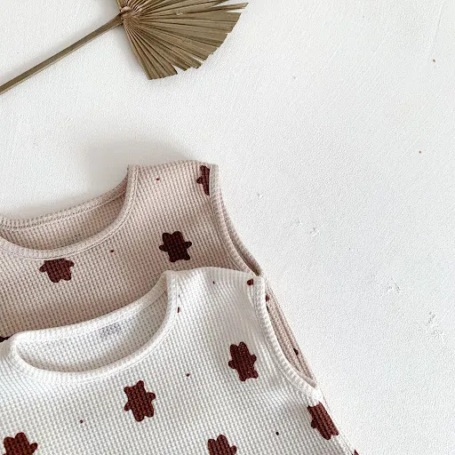 Title 15, Traje de bebé con estampado de oso, conjunto de...