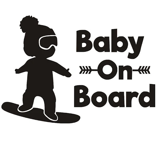 Title 2, Simple Creativity Plastic Automobile Sticker